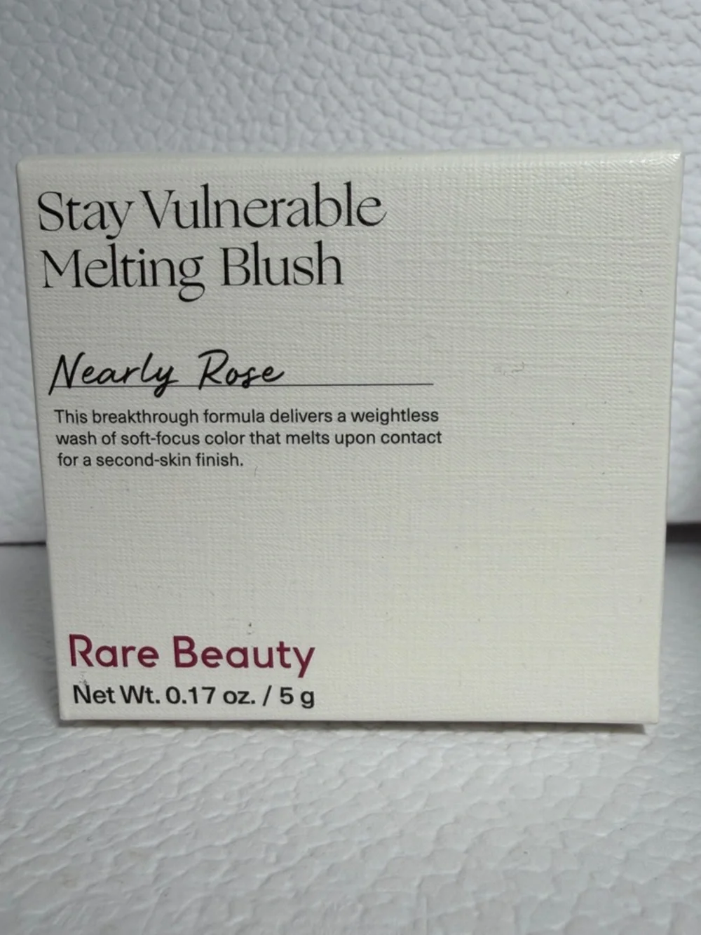 Rare Beauty Stay Vulnerable Melting Blush - Nearly Rose (soft rose)